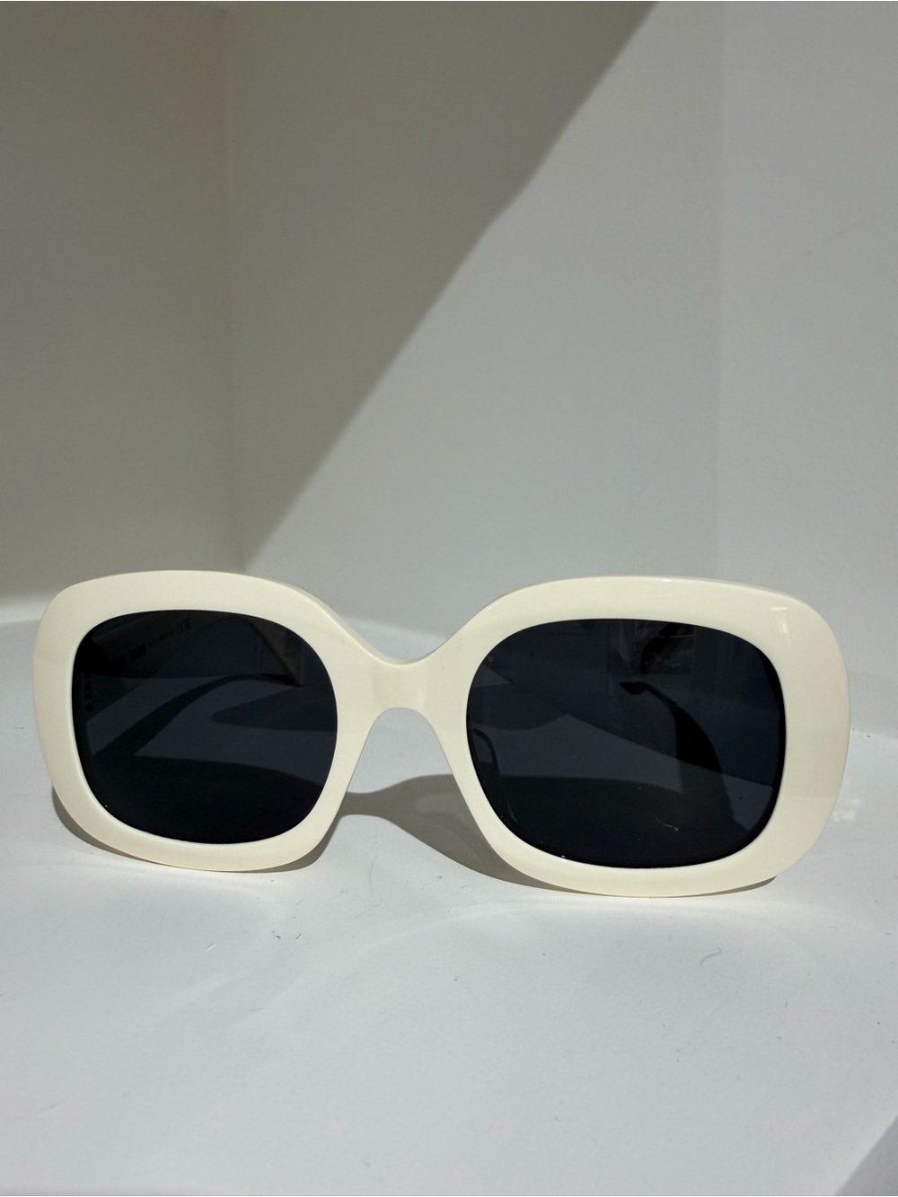 Celine Triomphe Sunglasses in Ivory - Picture 2 of 5